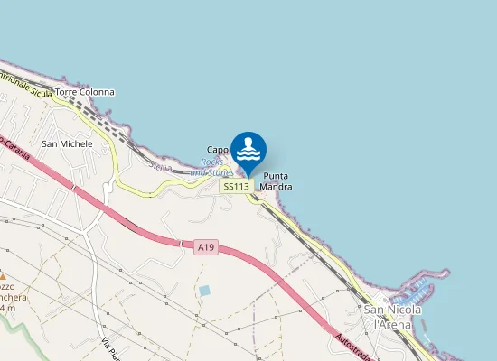 Map of CALA CAPO GROSSO