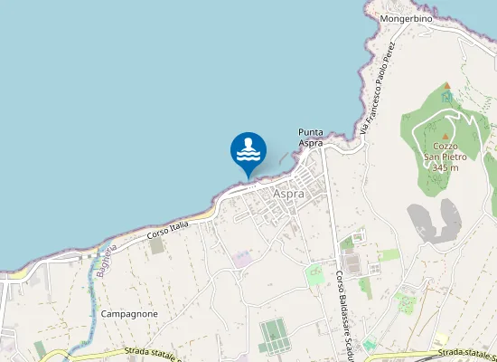 Map of 200 MT OVEST PIAZZALE PRIME ROCCE