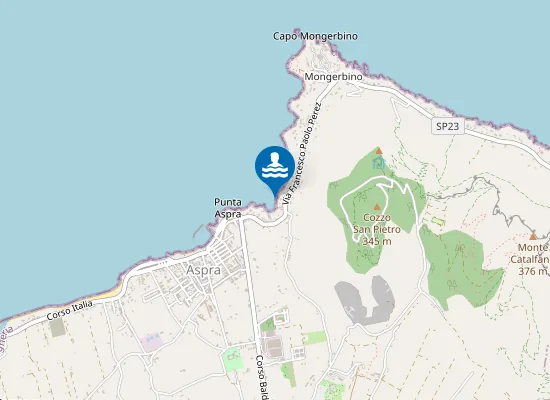 Map of 300 MT EST SPIAGGIA SARELLO