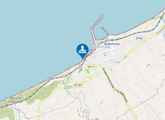 Map of ANTISTANTE CIMITERO