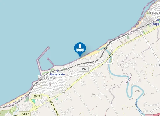 Map of 150 MT. OVEST COLONIA DE GASPERI