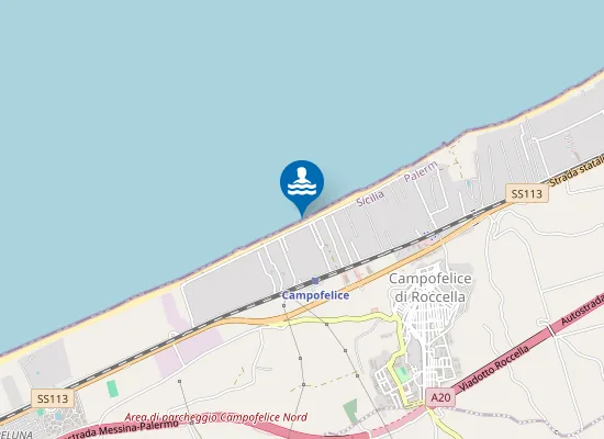 Map of ANTI CASELLO FERROVIARIO KM. 53