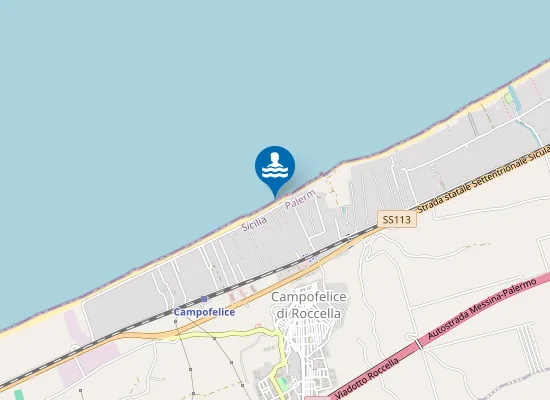 Map of 200 MT OVEST TORR. ROCCELLA