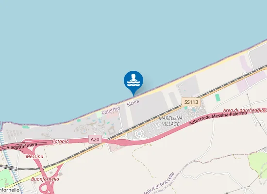 Map of ANTI CASELLO FERROVIARIO KM. 49