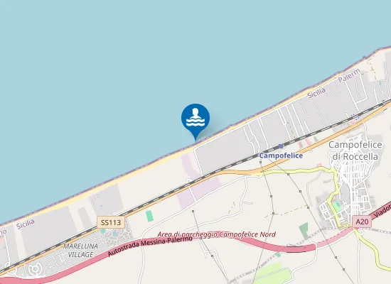 Map of ANTI CASELLO FERROVIARIO KM. 51