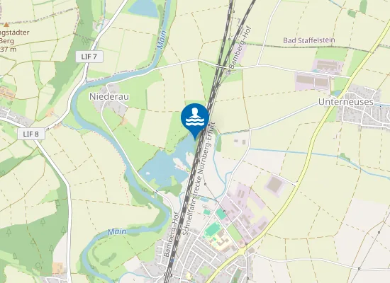 Map of EBENSFELDER SEE EBENSFELD