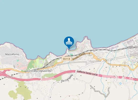 Map of SPIAGGETTA CLUB MEDITERRANEE'