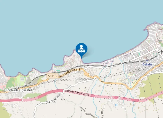 Map of FINE LUNGOMARE S. LUCIA