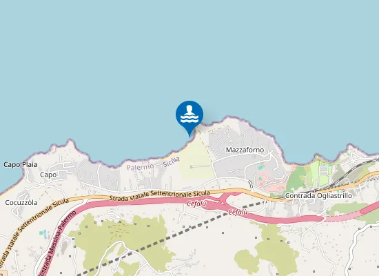 Map of BAIA DEI SETTE FRATI