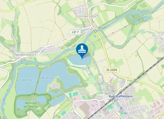 Map of OSTSEE BAD STAFFELSTEIN