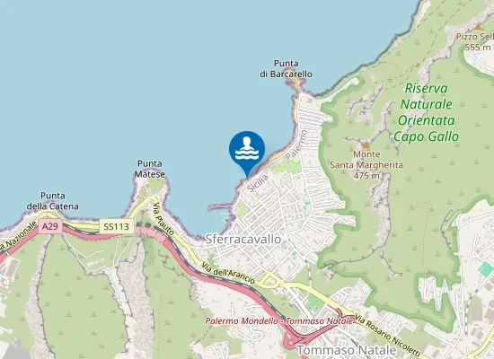 Map of VIA BARCARELLO