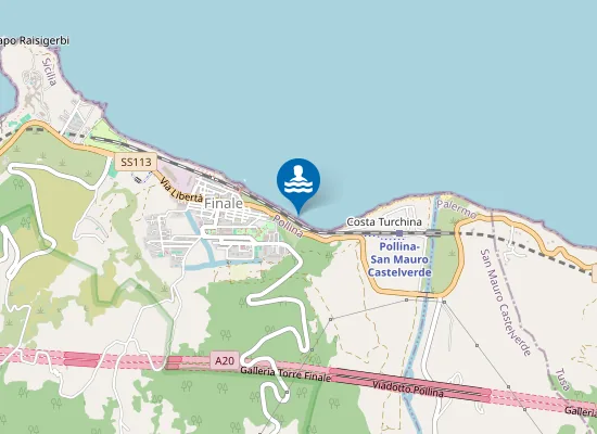 Map of OVEST COSTA TURCHINA