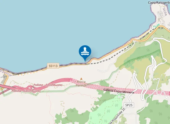 Map of ANTI CASELLO F.S. KM. 77