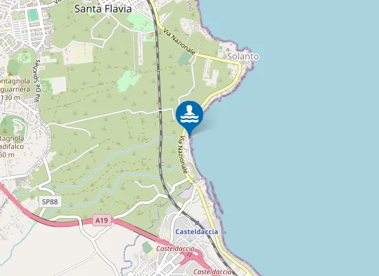 Map of PORTO DI SPAGNA