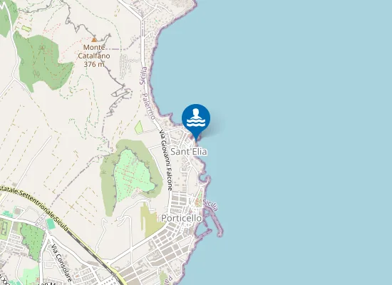 Map of SPIAGGIA S. ELIA