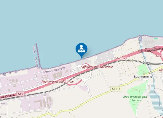 Map of TORRE BATTILAMANO