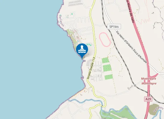 Map of CITTA' DEL MARE