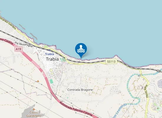 Map of ANTI S.S. 113 KM. 226