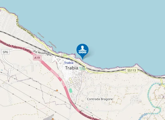 Map of 400 M EST 083 (ANTISTANTE PESCATORE)