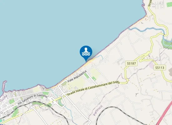 Map of 300 MT. OVEST TORRENTE PINTO