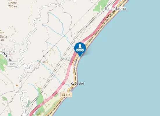 Map of FOCE TORRENTE CALAMACI