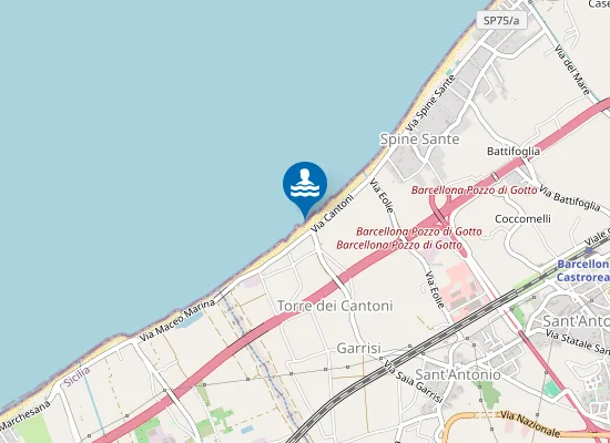 Map of CONTRADA CANTONI