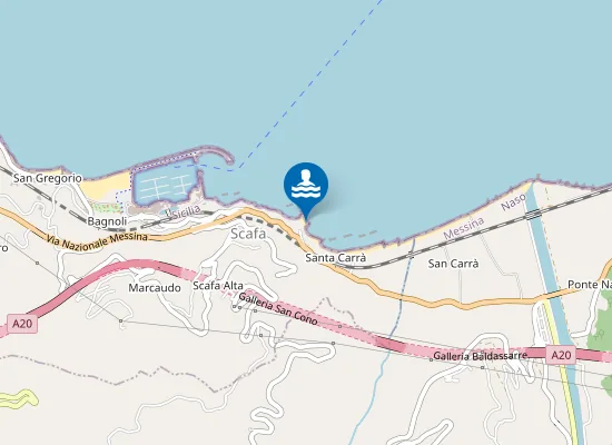 Map of TESTA DI MONACO