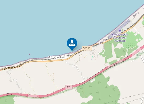 Map of TORRE DEL LAURO