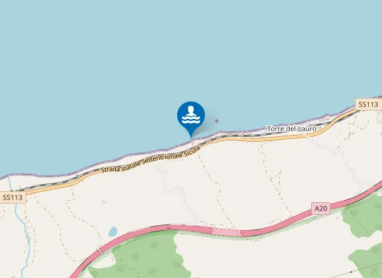 Map of M 300 OVEST SCOGLIO S. BIAGIO