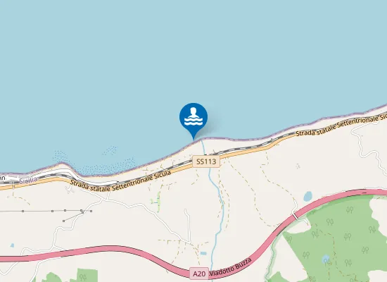 Map of FOCE TORRENTE BUZZA