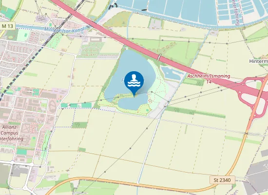 Map of FERINGASEE UNTERFOEHRING