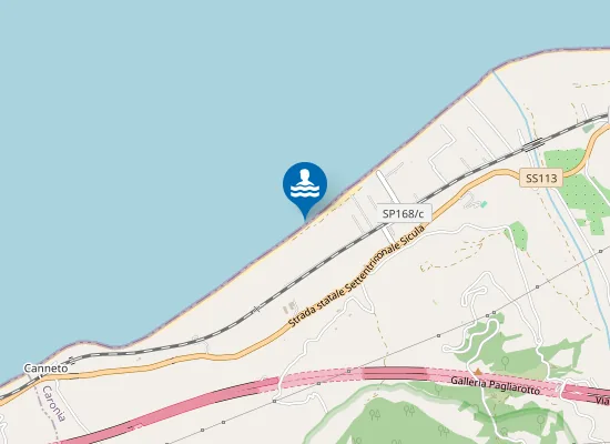 Map of FOCE TORRENTE PORTALE