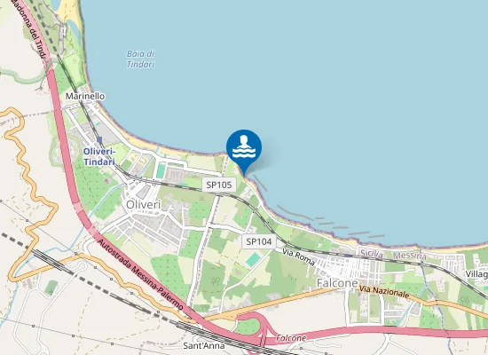 Map of FOCE TORRENTE ELICONA