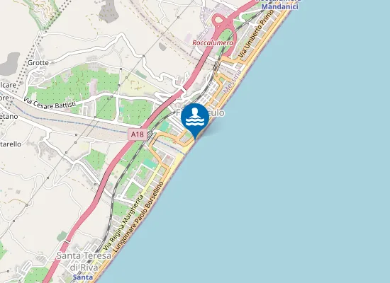 Map of FOCE TORRENTE SAVOCA