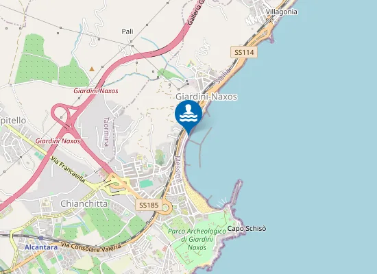 Map of FOCE TORRENTE S. GIOVANNI