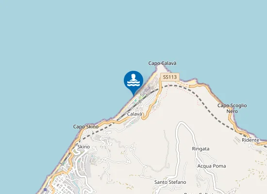 Map of VILLAGGIO CALAVA'