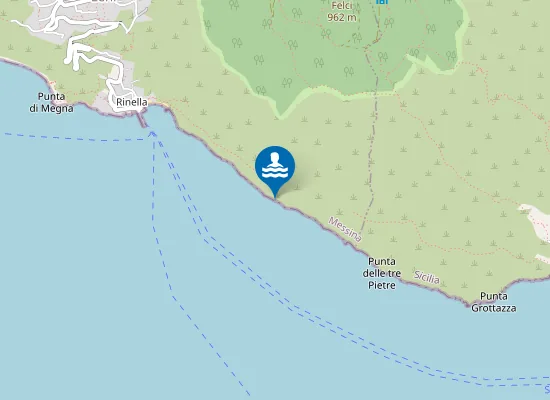 Map of SALINA ERBE BIANCHE