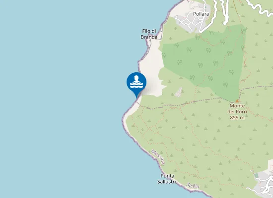 Map of SALINA PRAIOLA