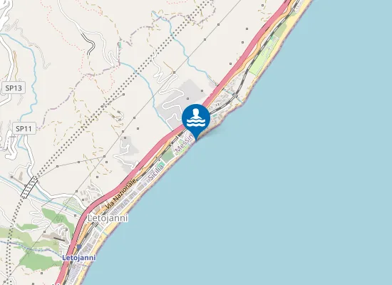 Map of FOCE TORRENTE SILLEMI