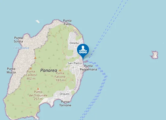 Map of PANAREA PORTO