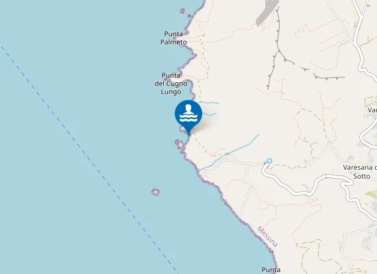 Map of LIPARI CALA FICO