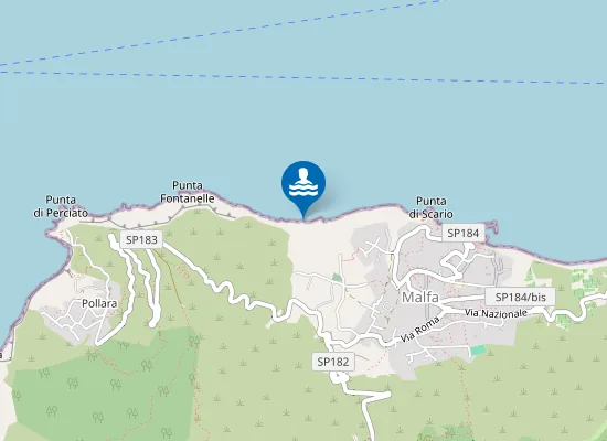 Map of SALINA PUNTA FONTANELLE
