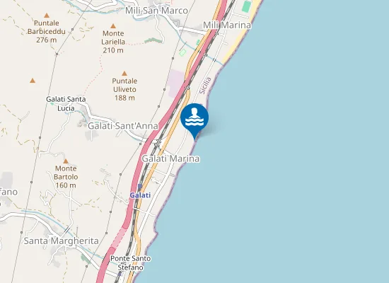 Map of MILI MOLETI VIA NAZIONALE, 33