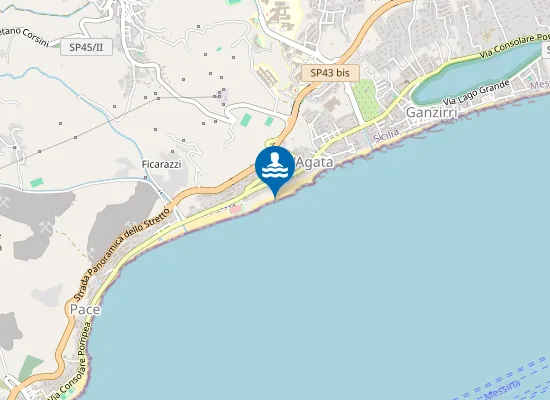 Map of S. AGATA VILLA MAGAUDDA