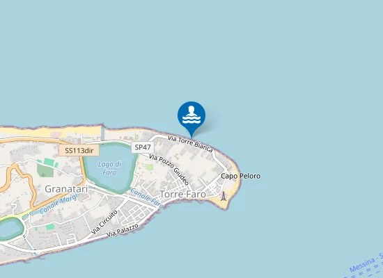 Map of TORRE FARO - VIA DEI DUE MARI, 27