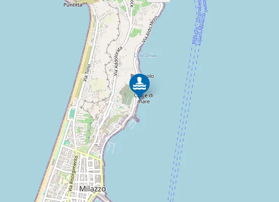 Map of CROCE DI MARE