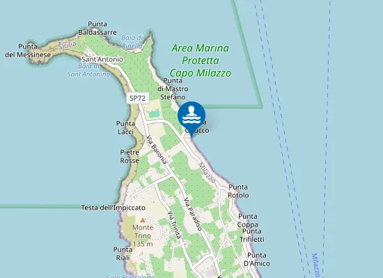 Map of LIDO SMERALDA