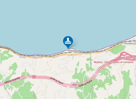 Map of FOCE TORRENTE S. CATALDO