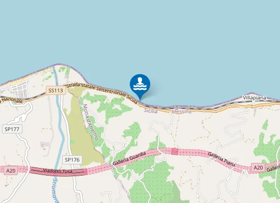 Map of FOCE TORRENTE CANNIZZA