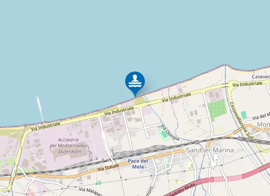 Map of FOCE TORRENTE MUTO